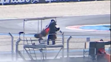 Kecelakaan Pedro Acosta, MotoGP Hungaria 2025