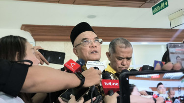 Ketua Komisi VIII Marwan Dasopang di Kompleks Parlemen, Senayan, Jakarta Pusat