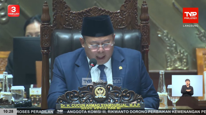 Wakil Ketua DPR RI Cucun Ahmad Syamsurizal