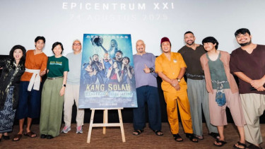 Cast film Kang Solah from Kang Mak X Nenek Gayung. 