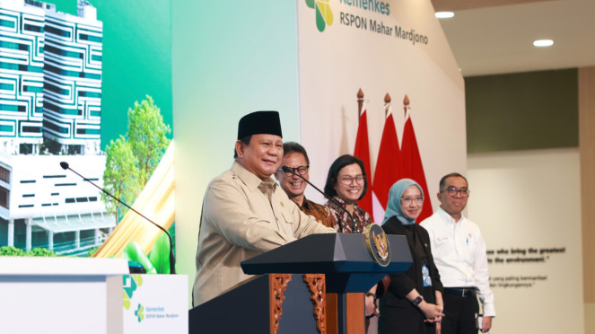 Presiden Prabowo resmikan RS pusat otak nasional