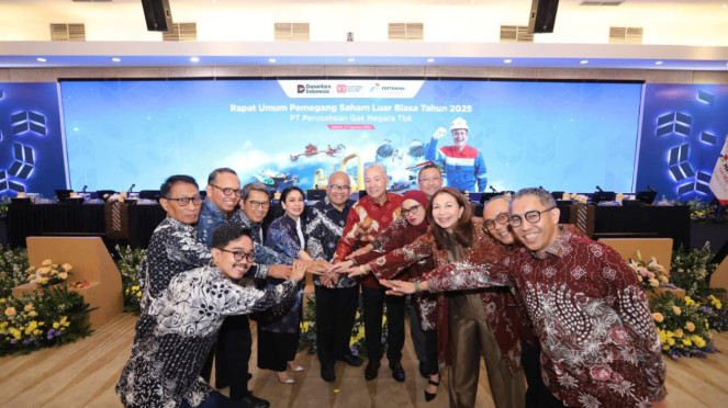 Jajaran petinggi baru PGN.