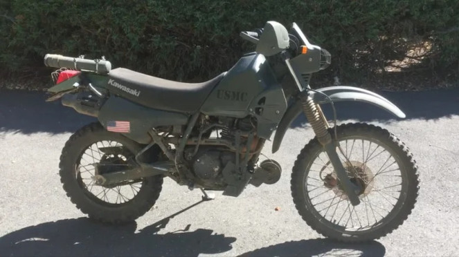 Kawasaki KLR250-D8, 1. Kawasaki KLR250-D8, Kawasaki KLR250-D8, 2. Kawasaki M1030-M1, 3. Kawasaki KLX110 Mini Bike, Kawasaki KLX110