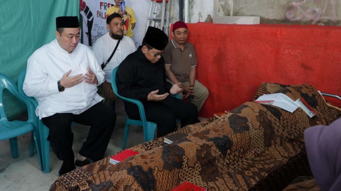 Gubernur Pramono melayat ke rumah duka Affan