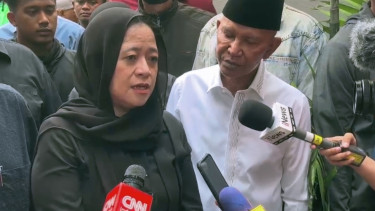 Ketua DPR RI, Puan Maharani melayat ke rumah duka Affan Kurniawan