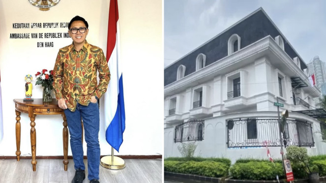 Rumah mewah Eko Patrio.
