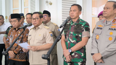 Gubernur DKI Jakarta Pramono Anung di Balai Kota DKI Jakarta