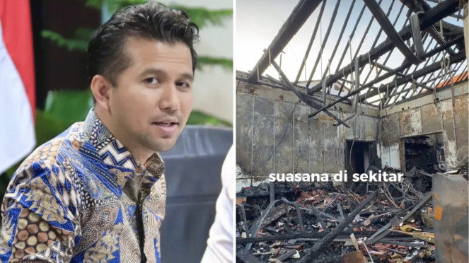 Ruang kerja Emil Dardak hangus terbakar., Angelina Sondakh, Zack Lee., Ruang kerja Emil Dardak hangus terbakar., Raffi Ahmad