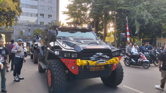 Patroli skala besar Polda Metro Jaya