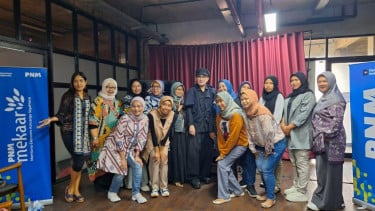 PNM gelar pelatihan eksklusif untuk nasabah mekaar bersama Rinaldy Yunardi