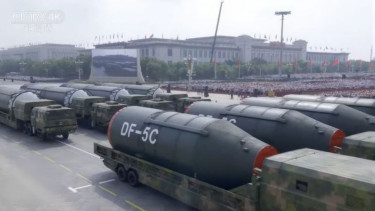 China meluncurkan rudal nuklir strategis antarbenua berbahan bakar cair DF-5C