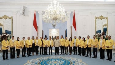 Golkar silaturahmi dengan Presiden Prabowo