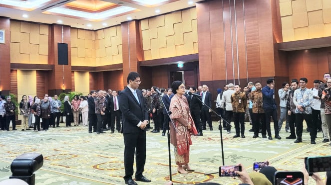 Sri Mulyani Indrawati, Purbaya Yudhi Sadewa, Sertijab 