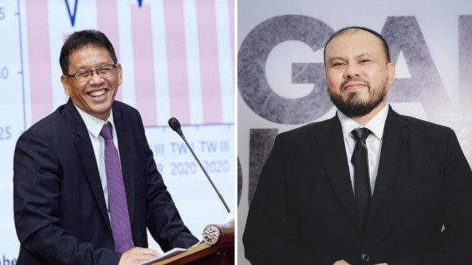 Menkeu Purbaya Yudhi Sadewa dan Joko Anwar., Olla Ramlan, Benyamin Sueb, Onadio Leonardo dan Beby Prisillia., Menkeu Purbaya Yudhi Sadewa dan Joko Anwar.