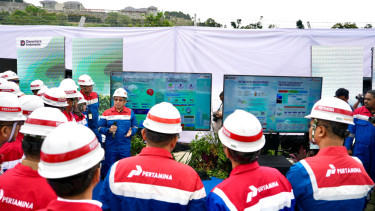 Pertamina meresmikan Pilot Project Green Hydrogen (Hidrogen Hijau) Ulubelu