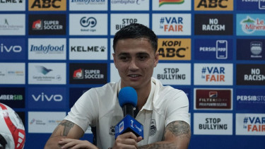 Eliano Reijnders usai jalani laga debut di Persib