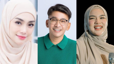 Artis mualaf, Ruben Onsu, Celine Evangelista, Mahalini Raharja, Davina Karamoy, Richard Lee