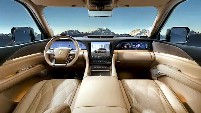 Interior BYD Yangwang U8L