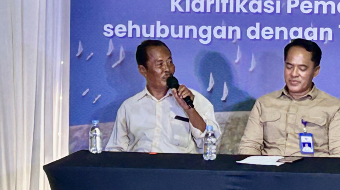 Ketua perwakilan nelayan Cilincing, Danu Waluyo