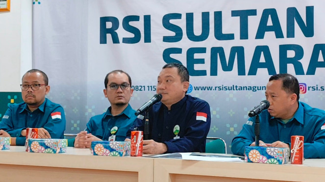 Direktur Utama RSI Sultan Agung Semarang Agus Ujianto 