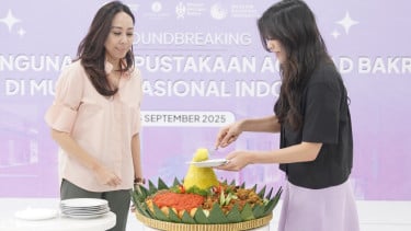Adinda Bakrie Foundation Groundbreaking  Pembangunan Perpustakaan Achmad Bakrie