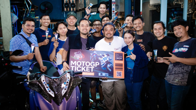 Dede terpilih sebagai pemenang undian program Gaspolmen Goes to Italy