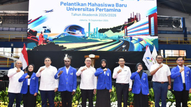 Pelantikan Mahasiswa Baru Universitas Pertamina
