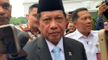 Menteri Dalam Negeri, Tito Karnavian di Kompleks Istana Kepresidenan