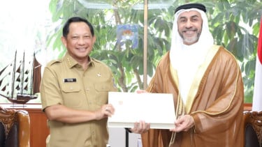 Mendagri Tito terima delegasi Uni Emirat Arab