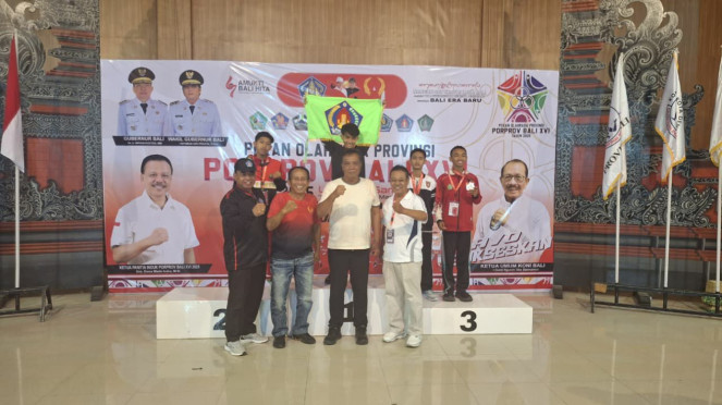 Kontingen Kabupaten Klungkung di Porprov Bali
