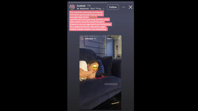 Penampakan kondisi terkini Tasya Farasya