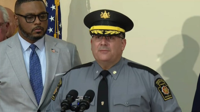 Komisaris Polisi Negara Bagian York County, Pennsylvania, Christopher Paris