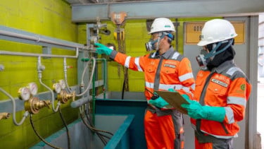 Fasilitas pemusnah bahan perusak ozon (BPO).