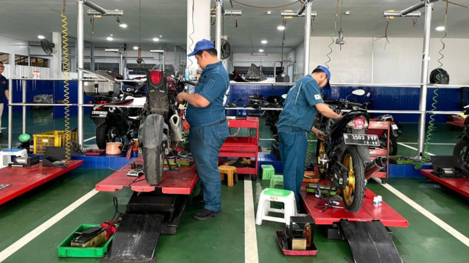 Bengkel resmi motor Suzuki