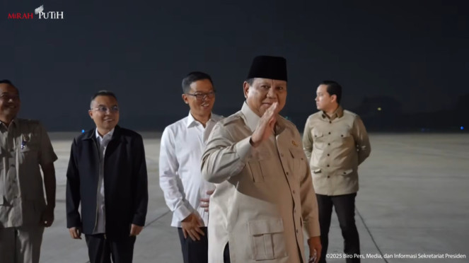 Presiden RI Prabowo Subianto bertolak ke New York, Amerika Serikat