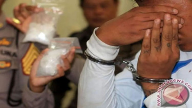 Ilustrasi oknum polisi terlibat narkoba