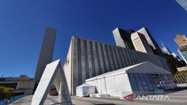 Markas Besar Perserikatan Bangsa-Bangsa (PBB) yang berdiri di New York