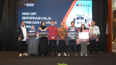 KAI berdayakan UMKM.