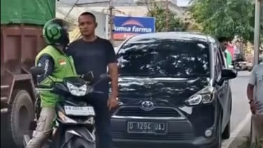Oknum anggota TNI memukul salah satu Ojol di Pontianak