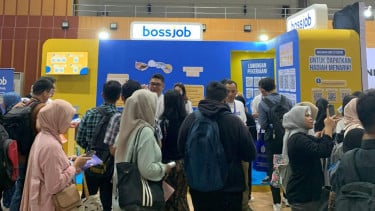 Bossjob Indonesia hadir di PNJ Career Expo 2025