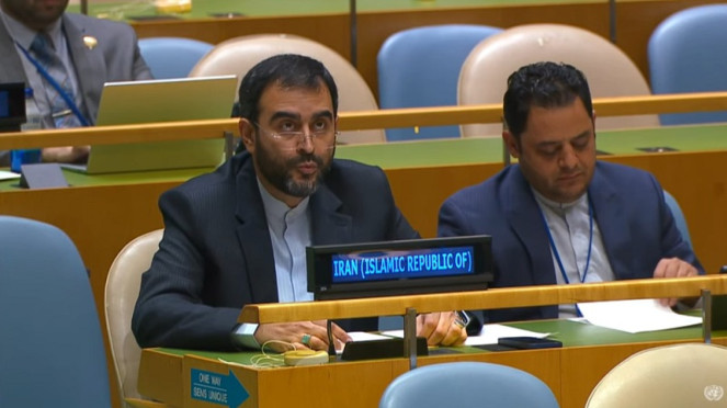 Delegasi diplomat Iran di Sidang Tahunan PBB (UNGA) di New York AS