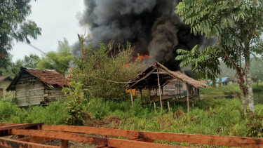 KKB bakar rumah hingga tembak warga sipil di Asmat
