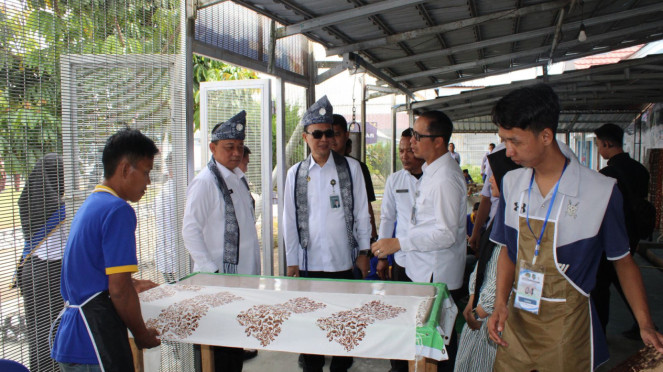 Kunjungan Staf dan Tenaga Ahli Menteri Hukum dan HAM ke Lapas Banyuasin