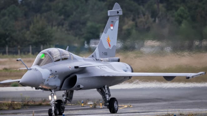 Jet Tempur Rafale TNI AU