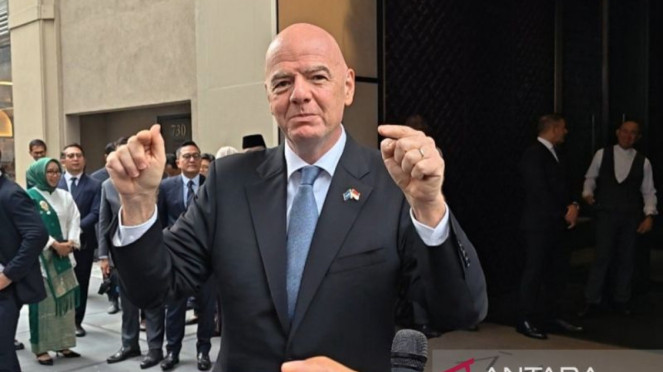 Presiden FIFA Gianni Infantino