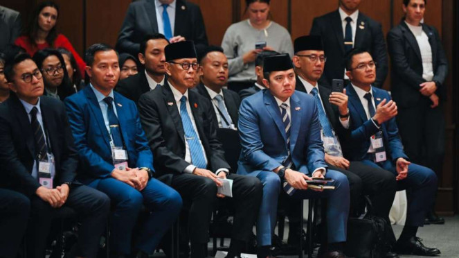 Para delegasi Indonesia di Kanada