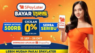 Promo SPayLater bayar QRIS 