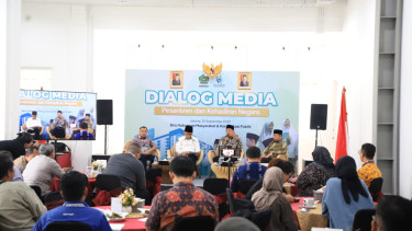 Kemenag Gelar Dialog Media: Pesantren dan Kehadiran Negara