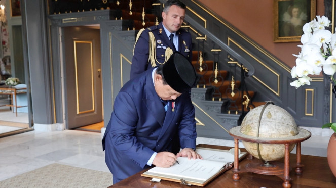 Presiden Prabowo diterima di Belanda