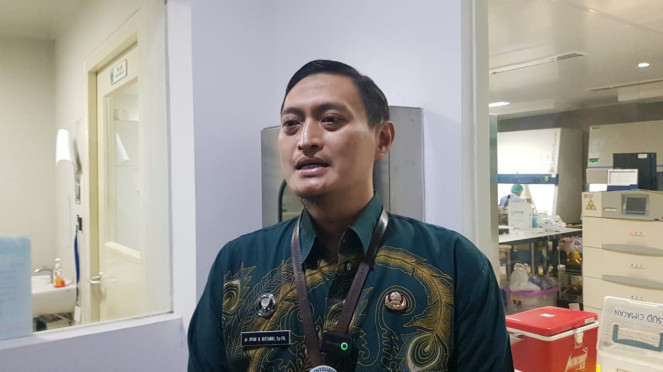Kepala Laboratorium Kesehatan Daerah (Labkesda) Jawa Barat, Ryan Bayusantika Ristandi